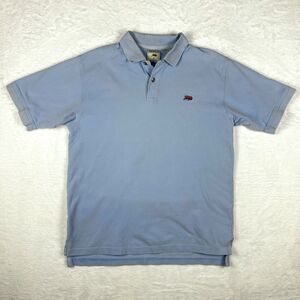 Perlis Mens M Crawfish Light Blue Polo Tennis Golf Shirt Classic Preppy Peru